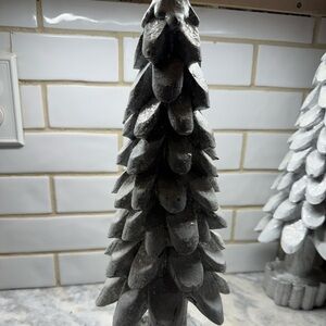 White Ceramic Christmas Tree Decoration